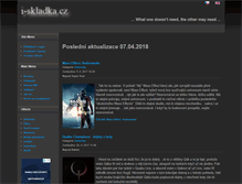 Tablet Screenshot of i-skladka.cz